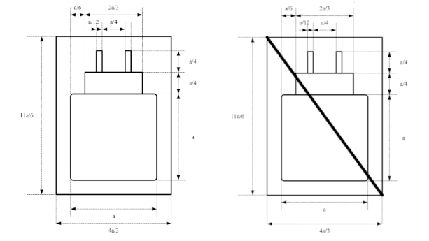 RED USB charger label