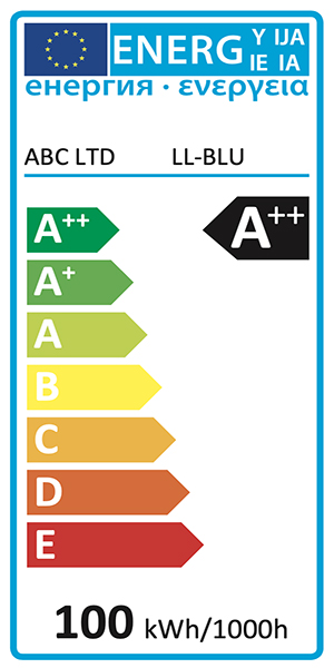 Lighting Energy Label