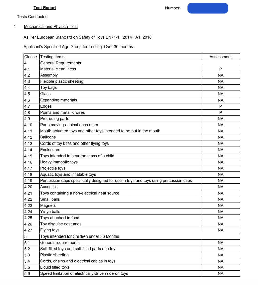 CE Marking Test Report Sample CE Marking Test Report Sample