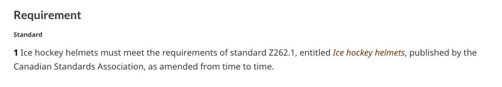 Mandatory Product Standards