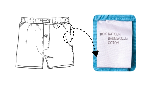 Underwear label