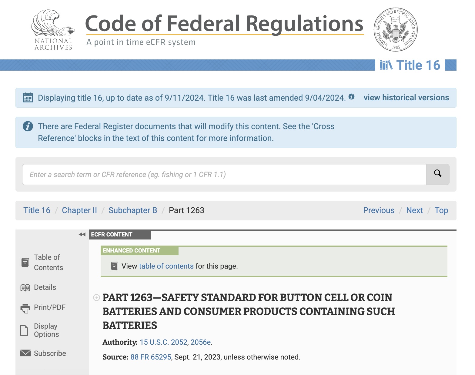US Product Standards